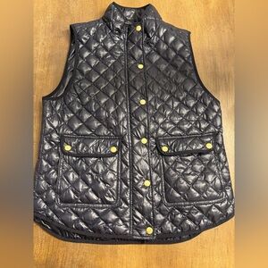 NWOT J Crew Quilted Vest size Petite M